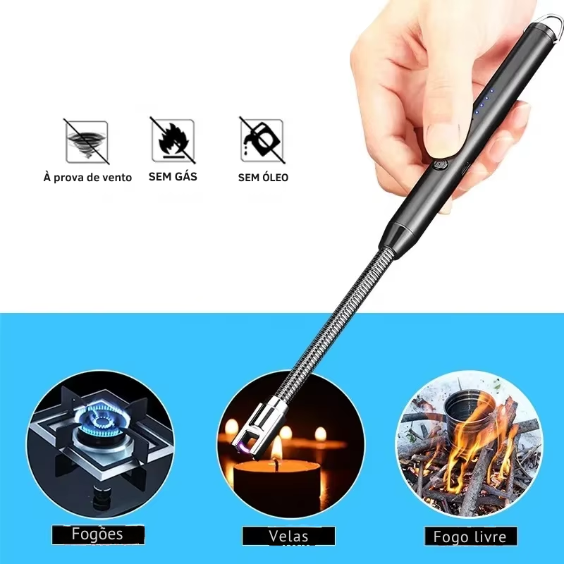 Acendedor De Fogão Elétrico Recarregável - OFERTA ANO NOVO