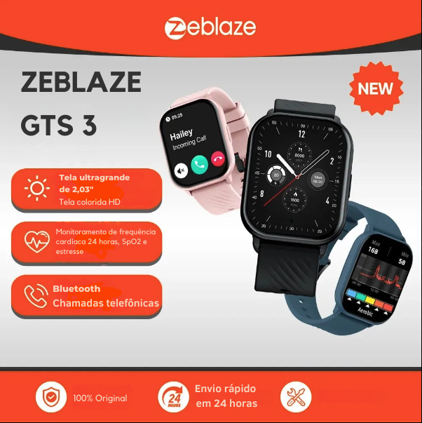 Zeblaze GTS 3 - Oferta de verão✨